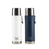 فلاسک دو جداره 650 میلی لیتر اسنوهاک مدل BAIKAL کد SN-6142 رنگ سفید