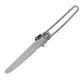 ست قاشق چنگال چاقوی تاشو استیل کوهنوردی و کمپینگ