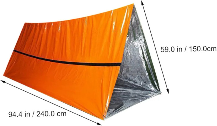 چادر مسافرتی اضطراری یک نفره مدل Tube 2