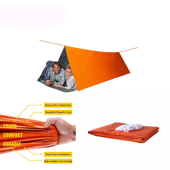 چادر اظطراری چادر مسافرتی اضطراری یک نفره مدل Tube 2