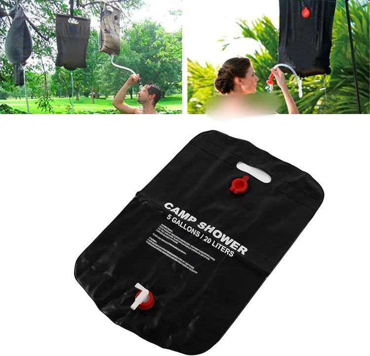 20-liter travel shower, Camp Shower model