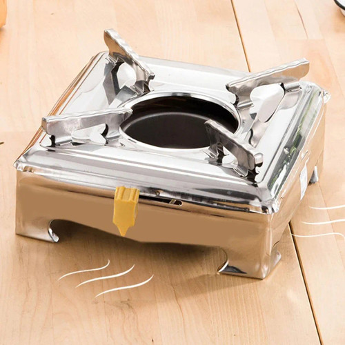 Stainless steel alcohol stove