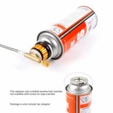 Torch head and cylindrical capsule connector (converter)