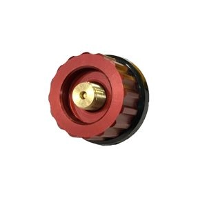 Torch head and cylindrical capsule connector (converter)