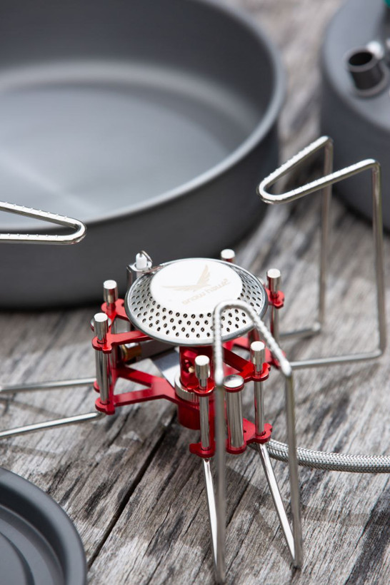 Snow hawk portable camping gas stove with lighter and hose code SN20-E1