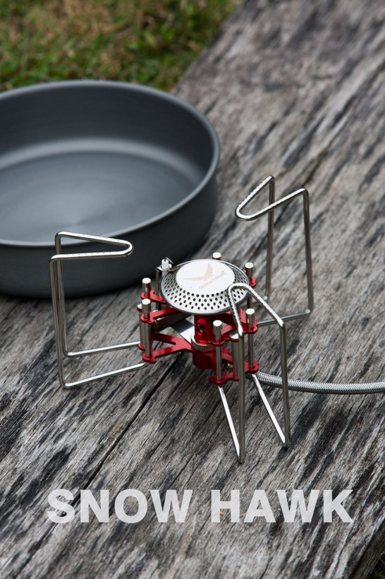 سرشعله سه پر فندک دار و شلنگ دار اسنوهاک مدل SN20-E1