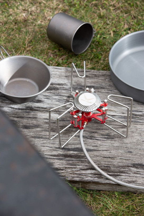 Snow hawk portable camping gas stove with lighter and hose code SN20-E1