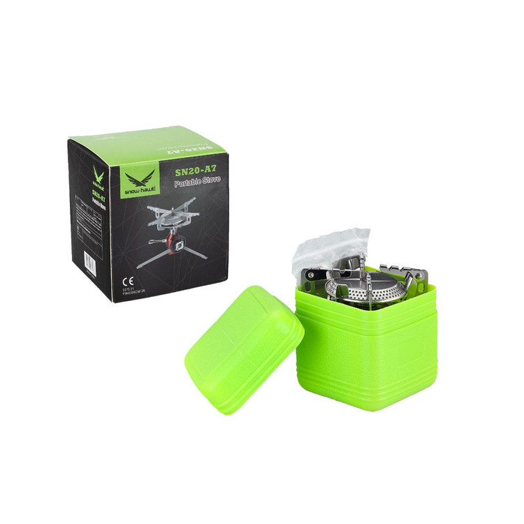 Snow hawk portable camping gas stove with lighter code SN20-A7