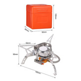 سرشعله شلنگدار ضد باد کمپسور Campsor TS