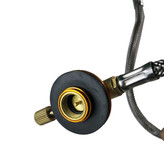 سر شعله سه پر ضد باد اسپلیت شلنگ دار