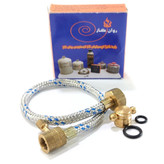 Mountaineering gas cylinder charging interface