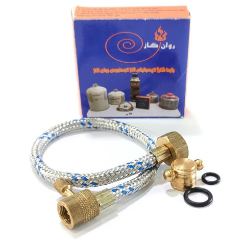 Mountaineering gas cylinder charging interface