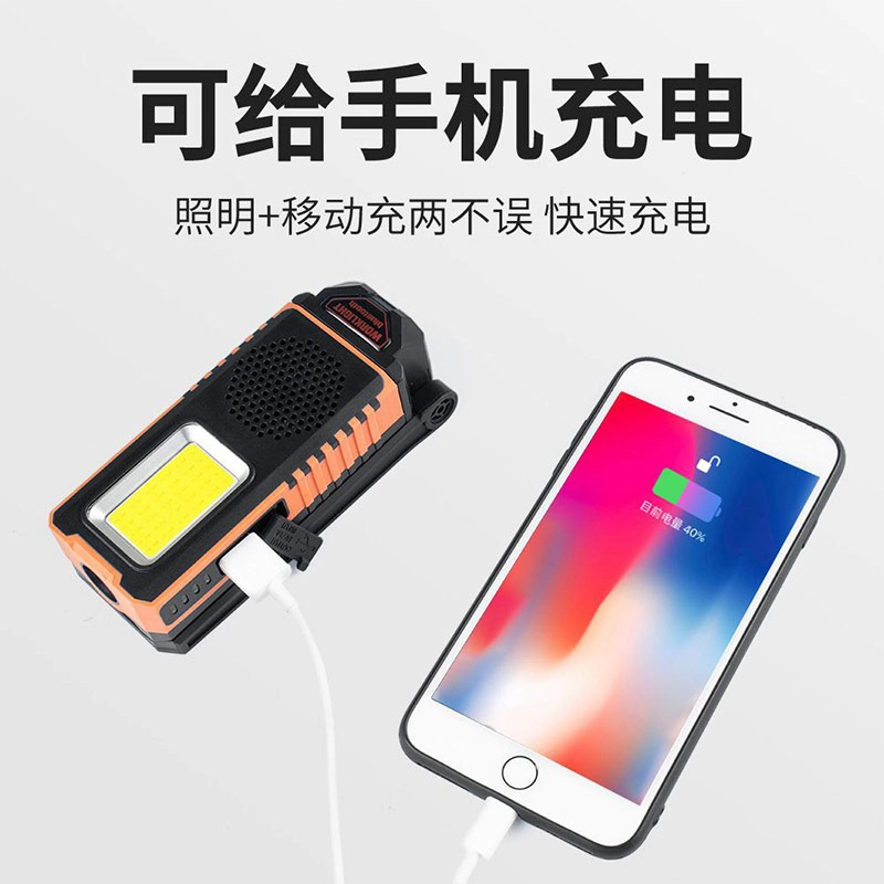 چراغ قوه مدل اسپیکردار WK05