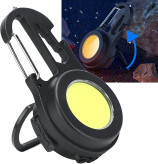 چراغ قوه قلاب دار COB 6IN1