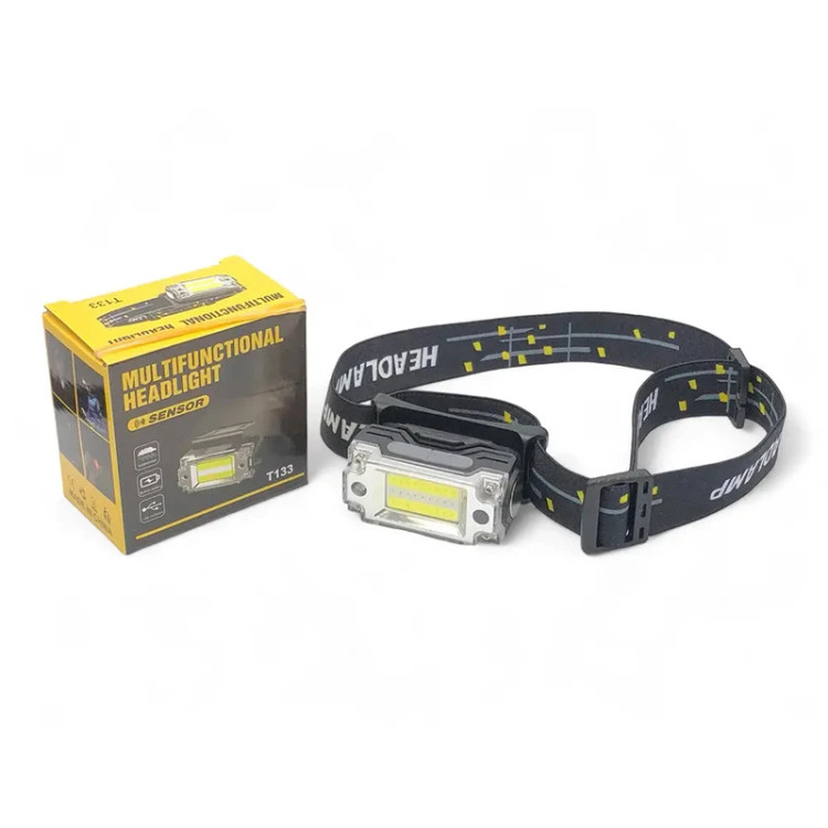 5-Mode Rechargeable COB Sensor Headlight Model T133