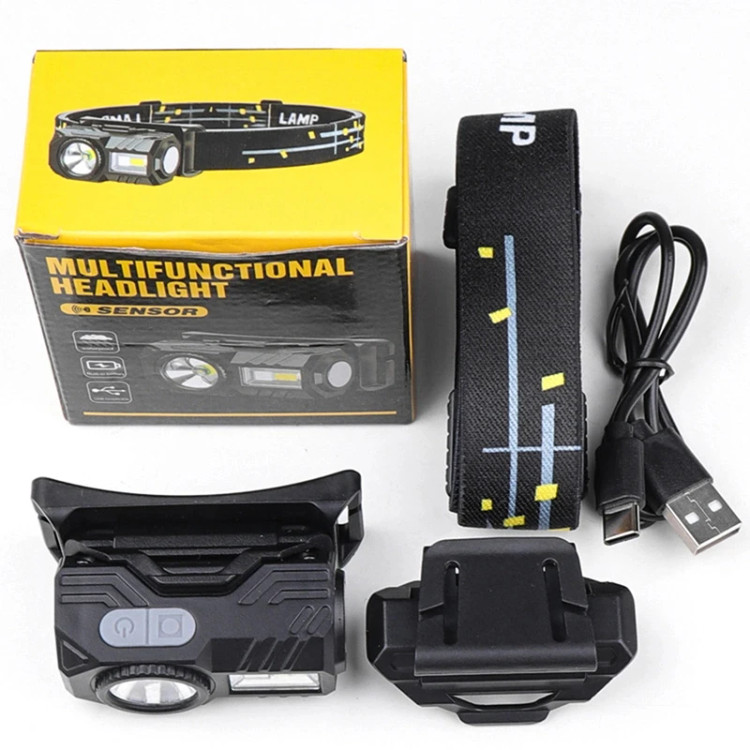 Headlamp _ Rechargeable sensor headlamp model T113