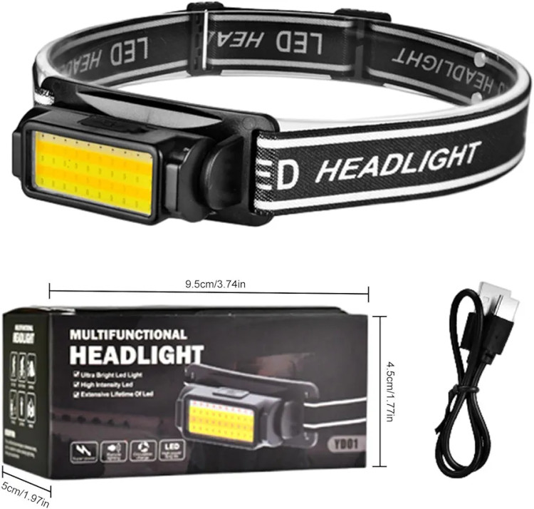 Rechargeable headlamp YD01