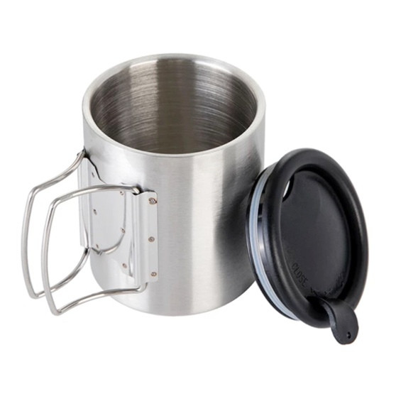 لیوان استیل دو جداره 300ml اسنوهاک مدل SN-M1