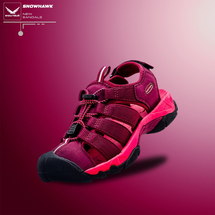 صندل طبیعت گردی _ آب نوردی جلو بسته مدل سلین اسنوهاک کد SH-33