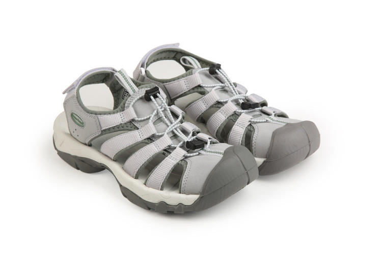 صندل طبیعت گردی _ آب نوردی جلو بسته مدل سلین اسنوهاک طوسی کد SH-33