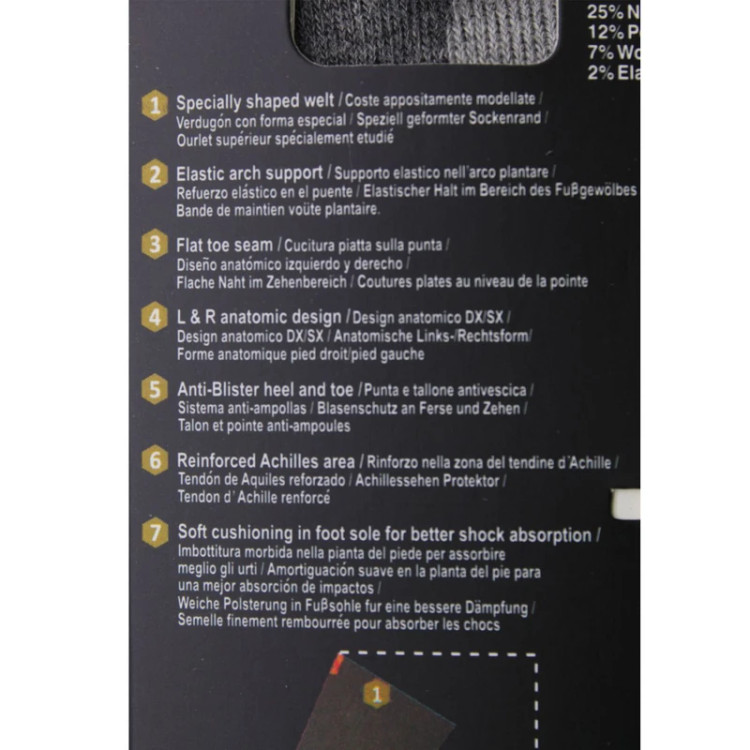 جوراب کوهنوردی ساق متوسط ماموت Mammut