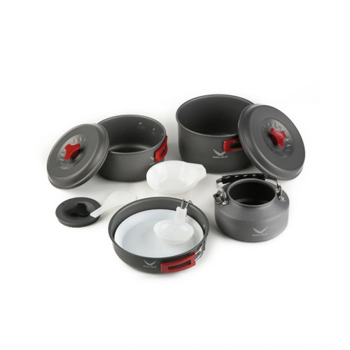 ست ظروف 4 نفره کوهنوردی اسنوهاک کد SN.C8