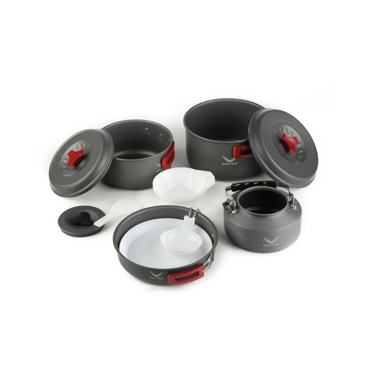 ست ظروف 4 نفره کوهنوردی اسنوهاک کد SN.C8