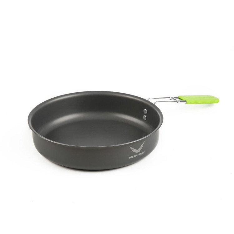 Snow hawk 1.8 liter large size mountaineering frying pan code SN-F10 ماهی تابه