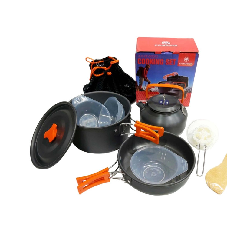 ست ظروف قابلمه کوهنوردی کمپسور