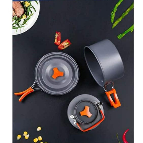 ست ظروف قابلمه دو نفره کوهنوردی 8 تکه اسکیمو