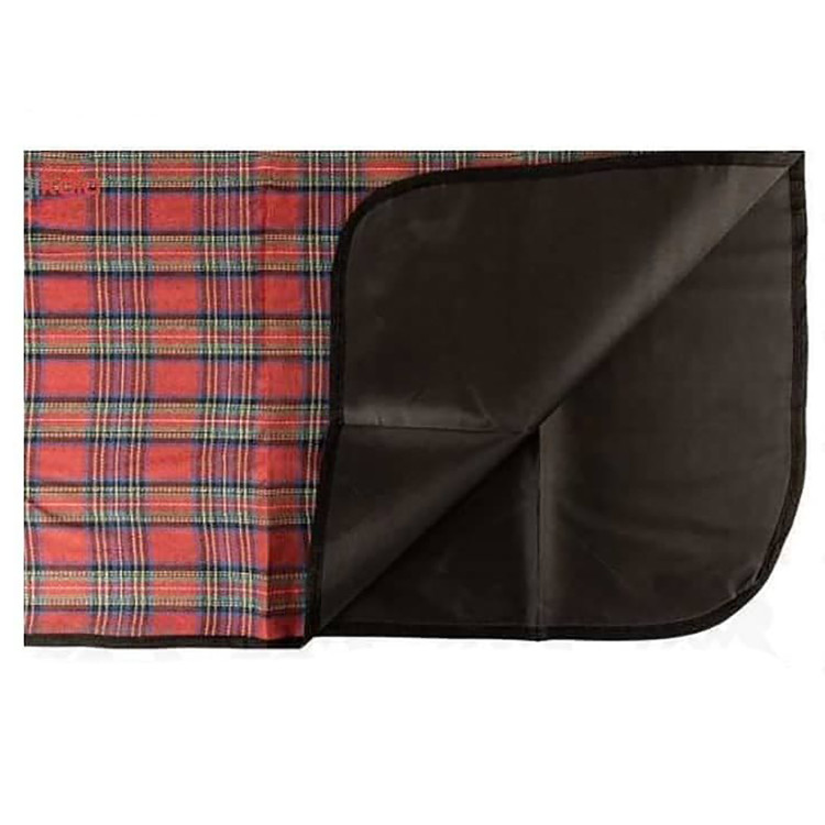 زیرانداز چهارخونه ضد آب مسافرتی کیفی شو 180×180