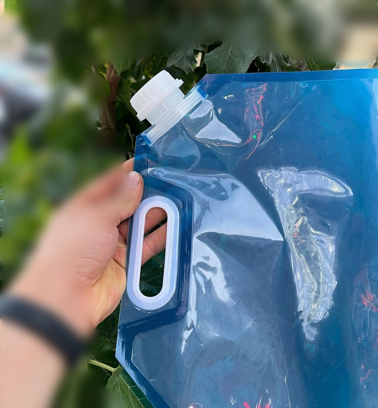 گالن آب تاشو 5 لیتری