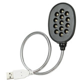 چراغ مطالعه با 13 عدد LED وپورت USB