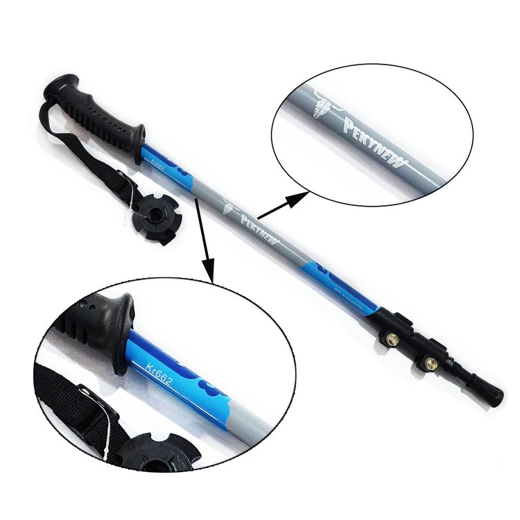 باتوم _ عصای کوهنوردی کله گاوی پیکینیو (۲عددی) مدل KR662