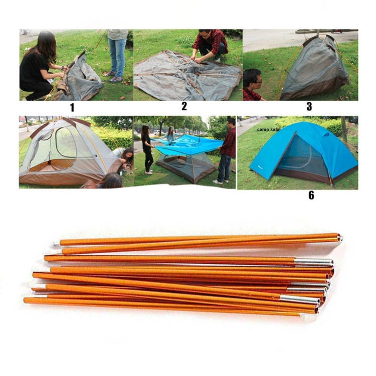 تیرک آلومینیومی چادر ۹ قطعه ای کله گاوی Pekynew