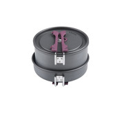 ست ظروف قابلمه ماهی تابه کتری دو نفره اسنوهاک کد SN-T112