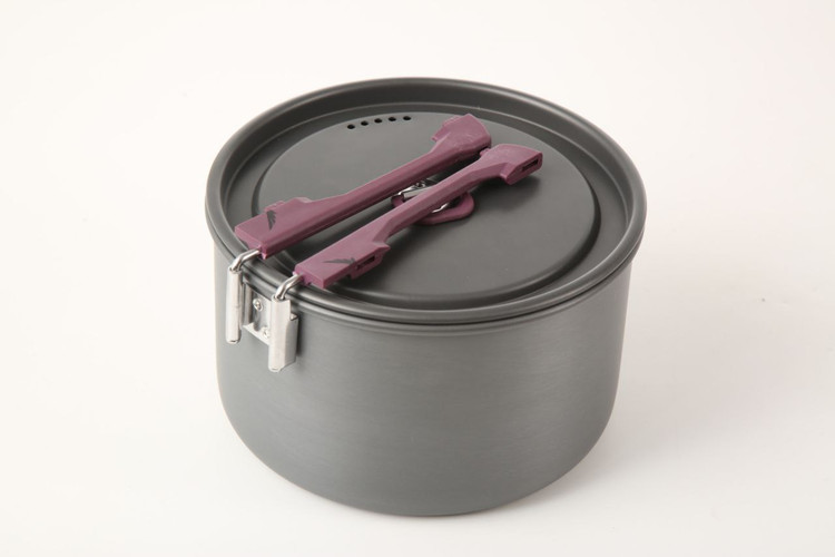 ست ظروف قابلمه ماهی تابه کتری دو نفره اسنوهاک کد SN-T112