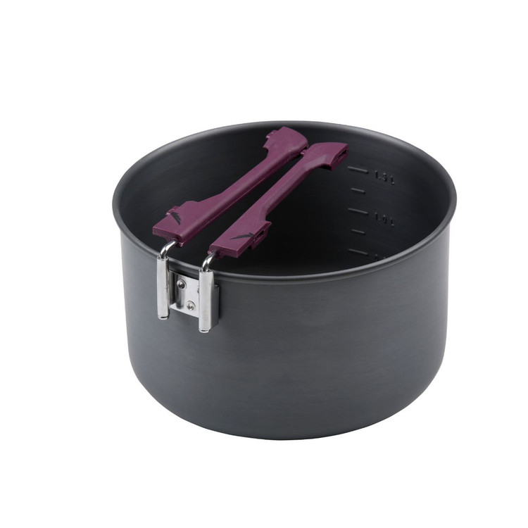 ست ظروف قابلمه ماهی تابه کتری دو نفره اسنوهاک کد SN-T112