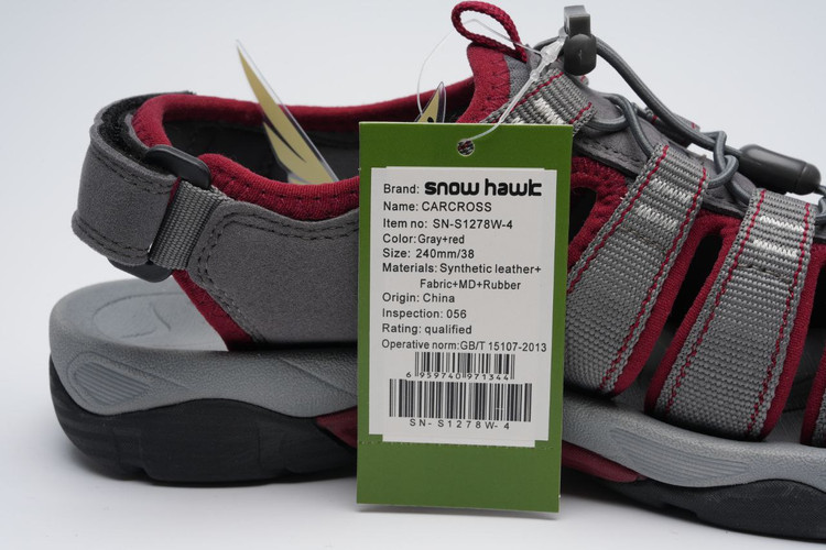 صندل طبیعت گردی و آب نوردی اسنوهاک مدل CARCROS کد SN-S1278W