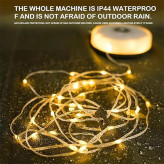 چراغ چادر ریسه ای شارژی YD-2314