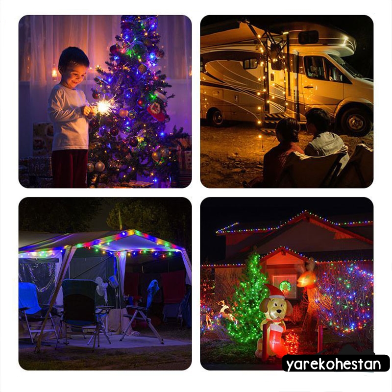 چراغ چادر ریسه ای شارژی YD-2314