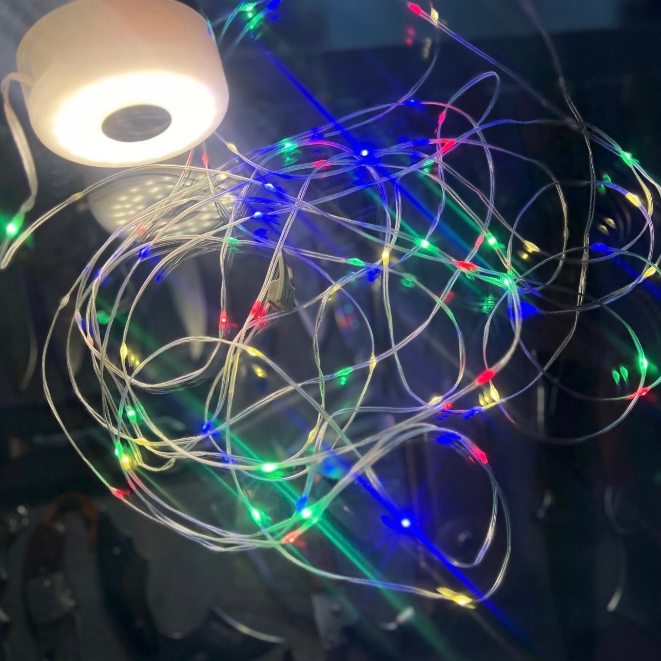 چراغ چادر ریسه ای شارژی مدل YD-2314