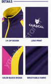 بلوز - تی شرت نیم زیپ کوهنوردی کاراکال CARACAL کد 3