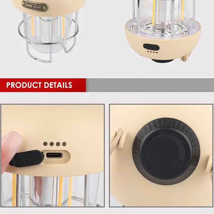 چراغ کمپینگ فانوسی اسنوهاک کد SN-H8128