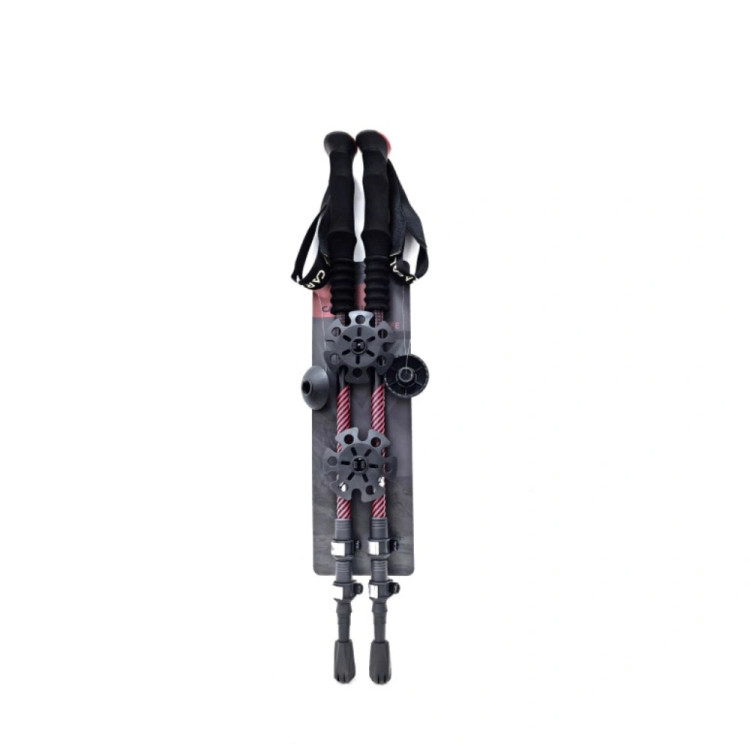 باتوم - عصای کوهنوردی کلیپسی کاراکال مدل CARACAL PV7106(2 عددی)