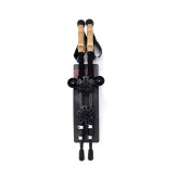 باتوم - عصای کوهنوردی کربن کلیپسی کاراکال مدل CARACAL PV7101(۲عددی)