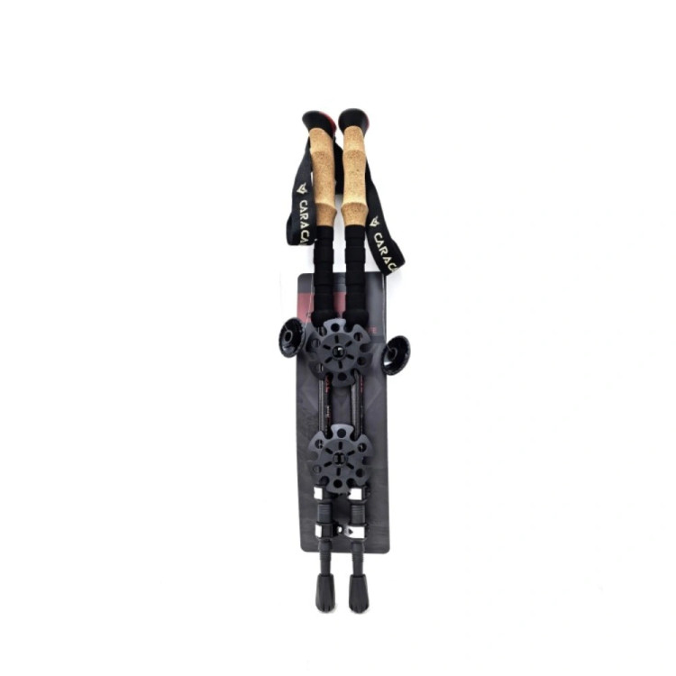 باتوم - عصای کوهنوردی کربن کلیپسی کاراکال مدل CARACAL PV7101(۲عددی)