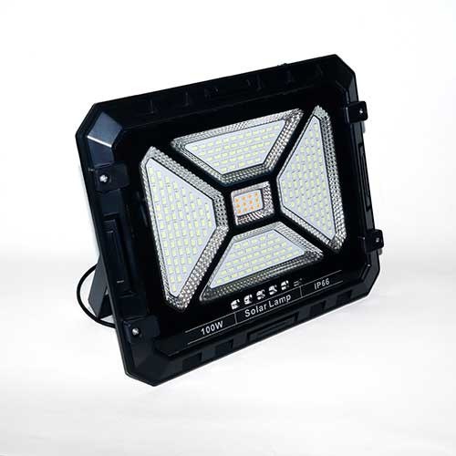 پروژکتور خورشیدی پنل جدا مدل ریموت دار SOLAR LED FLOOD LIGHT IP66 اورجینال