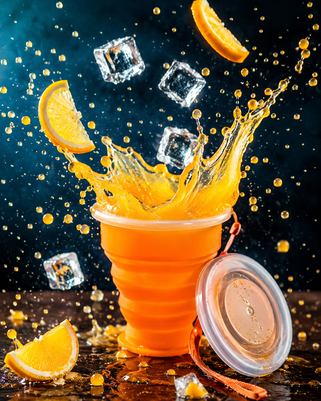 لیوان سیلیکونی تاشو