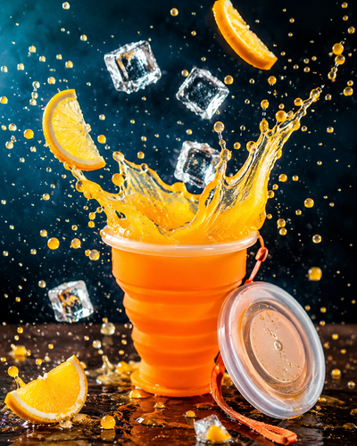 لیوان سیلیکونی تاشو